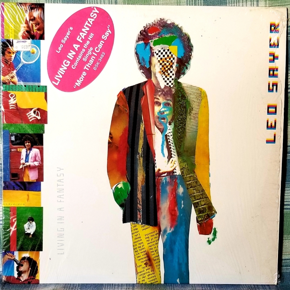 Record Album-Leo Sayer-Living in a Fantasy